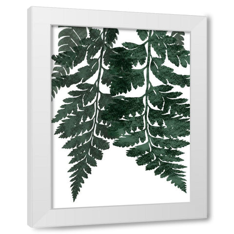 Evergreen Bliss 2 White Modern Wood Framed Art Print by Prime, Marcus