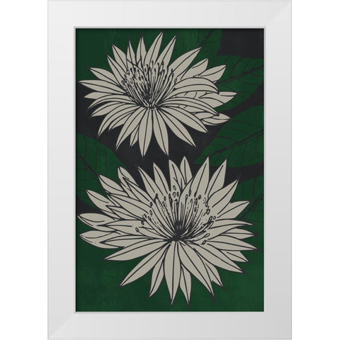 Floral Diversity White Modern Wood Framed Art Print by Prime, Marcus
