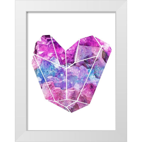 Crystalis Obscuris 2 White Modern Wood Framed Art Print by Prime, Marcus