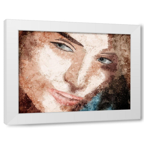 Abstract Beauty White Modern Wood Framed Art Print by Prime, Marcus