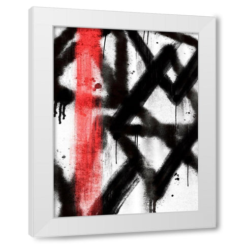 Urban Chaos 1 White Modern Wood Framed Art Print by Prime, Marcus