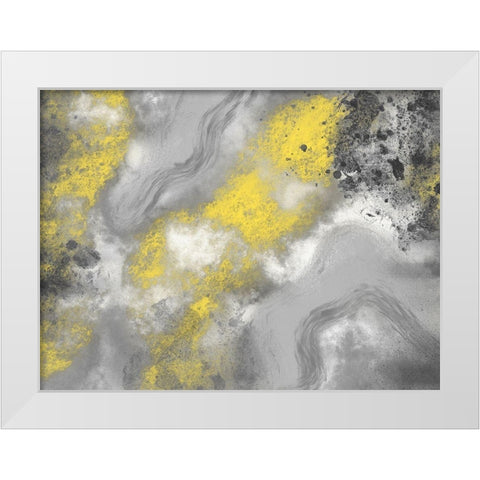 Shinning Tones 1 White Modern Wood Framed Art Print by Prime, Marcus