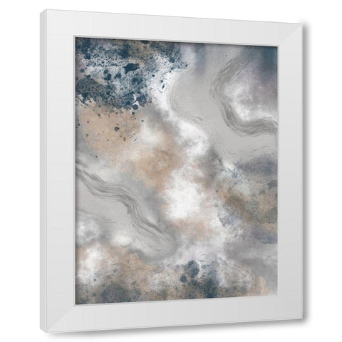Earthly Tones 1 White Modern Wood Framed Art Print by Prime, Marcus