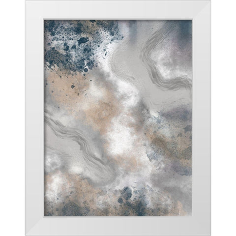 Earthly Tones 1 White Modern Wood Framed Art Print by Prime, Marcus