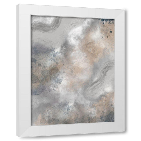 Earthly Tones 2 White Modern Wood Framed Art Print by Prime, Marcus