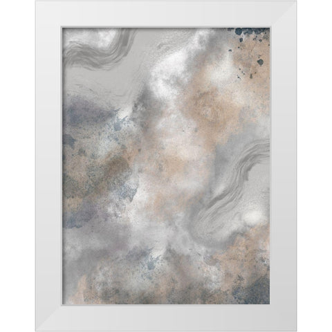 Earthly Tones 2 White Modern Wood Framed Art Print by Prime, Marcus