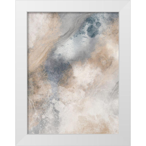 Earthly Tones 3 White Modern Wood Framed Art Print by Prime, Marcus