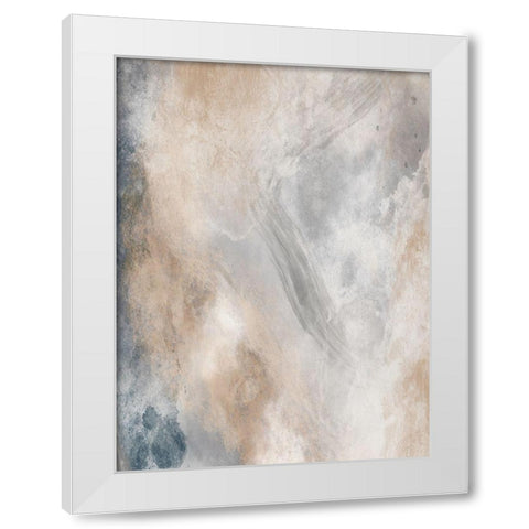 Earthly Tones 4 White Modern Wood Framed Art Print by Prime, Marcus