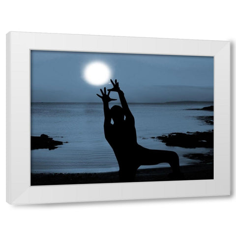Shoot For The Sun 1 White Modern Wood Framed Art Print by Prime, Marcus