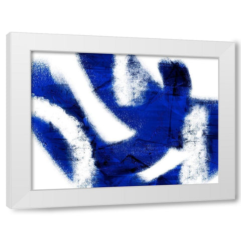 Azure Indulgence 1 White Modern Wood Framed Art Print by Prime, Marcus