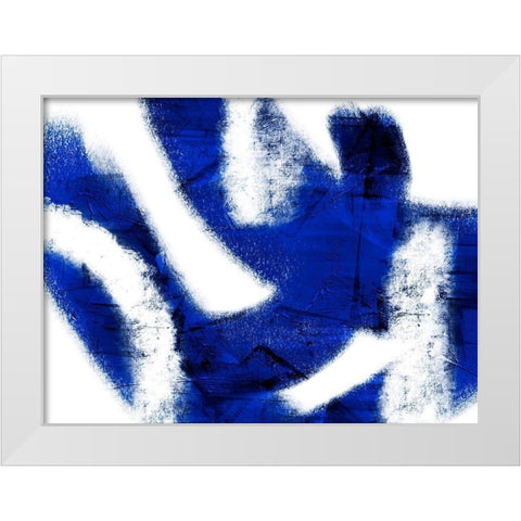 Azure Indulgence 1 White Modern Wood Framed Art Print by Prime, Marcus