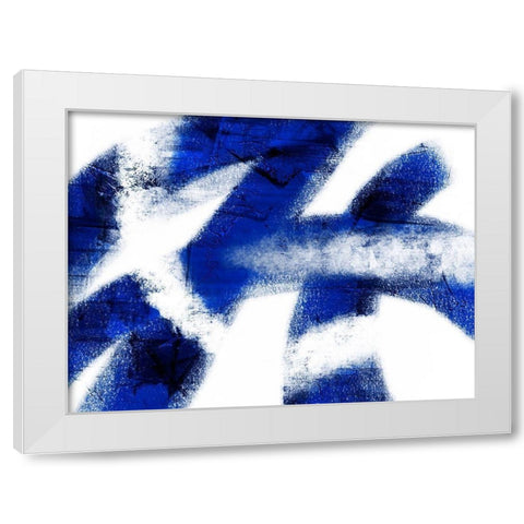 Azure Indulgence 2 White Modern Wood Framed Art Print by Prime, Marcus