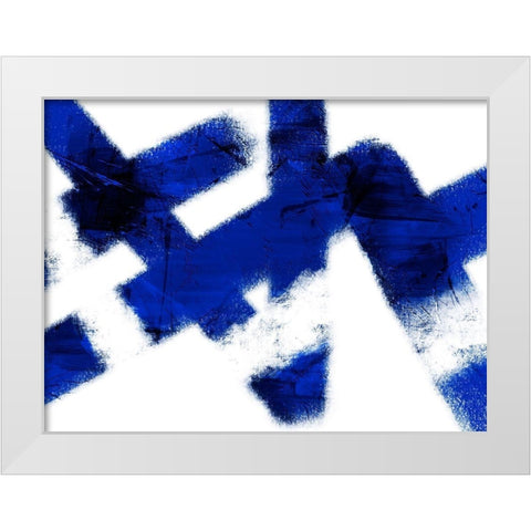 Azure Indulgence 3 White Modern Wood Framed Art Print by Prime, Marcus