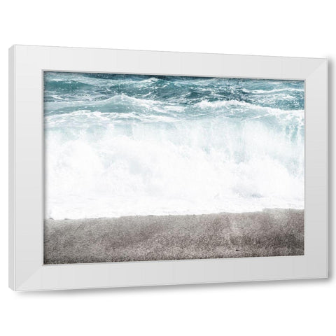Crashing Motions 1 White Modern Wood Framed Art Print by Prime, Marcus