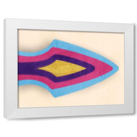 Crashing Motions 1 White Modern Wood Framed Art Print by Prime, Marcus