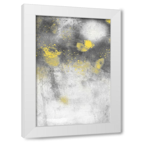 Illuminated Terrain 1 White Modern Wood Framed Art Print by Prime, Marcus