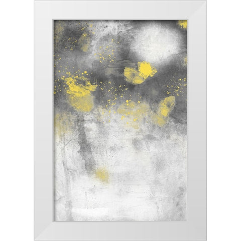 Illuminated Terrain 1 White Modern Wood Framed Art Print by Prime, Marcus