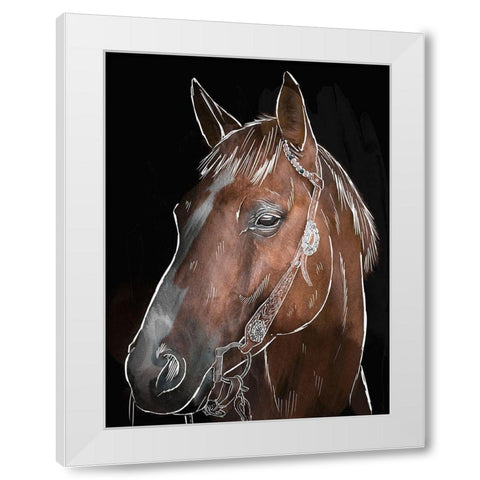 Illustrated Spirit 2 White Modern Wood Framed Art Print by Prime, Marcus