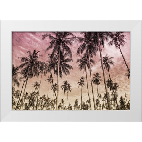 Desired Destinations 1 White Modern Wood Framed Art Print by Prime, Marcus