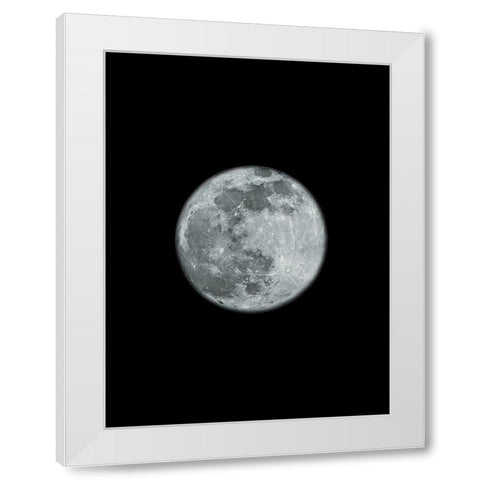 Moons Howl 2 White Modern Wood Framed Art Print by Prime, Marcus
