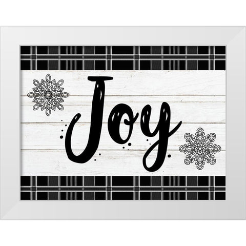 Vintage Joy White Modern Wood Framed Art Print by Prime, Marcus