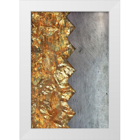 Angular Split 1 White Modern Wood Framed Art Print by Prime, Marcus