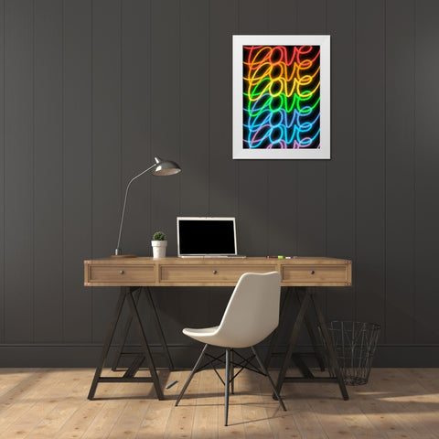 Urban Love 1 White Modern Wood Framed Art Print by Prime, Marcus