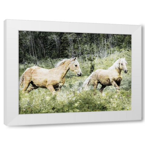 Free Spirits 2 White Modern Wood Framed Art Print by Prime, Marcus