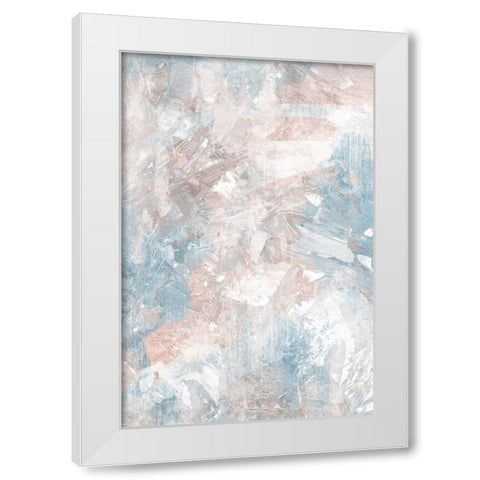 Disturbed Chaos 1 White Modern Wood Framed Art Print by Prime, Marcus