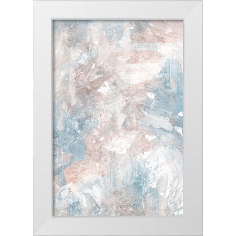 Disturbed Chaos 1 White Modern Wood Framed Art Print by Prime, Marcus