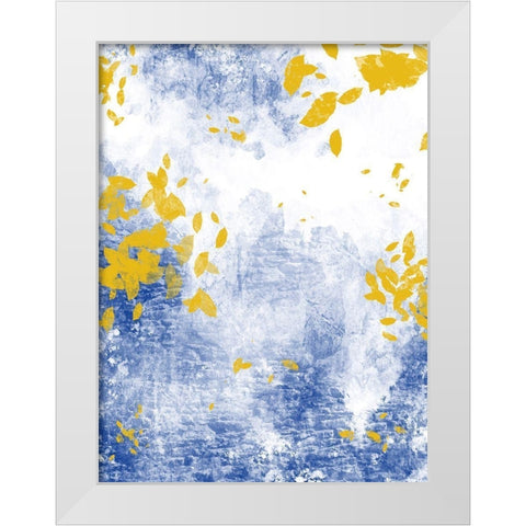 Fall Breeze White Modern Wood Framed Art Print by Prime, Marcus