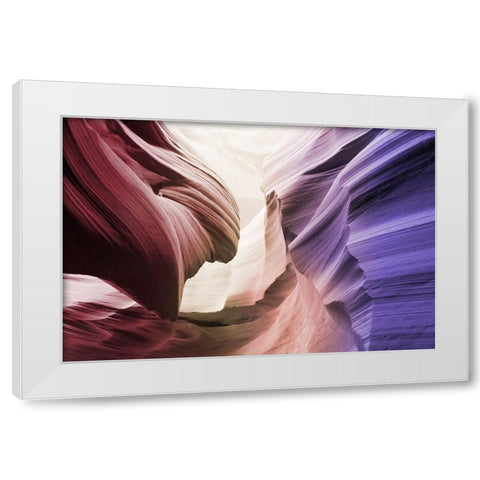Stone Waves 1 White Modern Wood Framed Art Print by Prime, Marcus