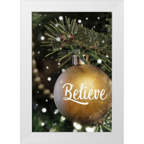 Believing Tree White Modern Wood Framed Art Print by Prime, Marcus