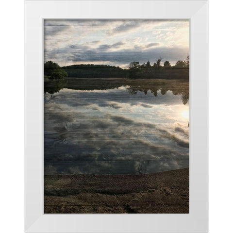 Peaceful Walk White Modern Wood Framed Art Print by Prime, Marcus