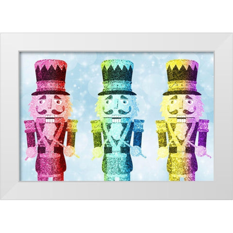 Nutcracker Glow 1 White Modern Wood Framed Art Print by Prime, Marcus