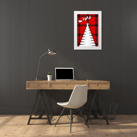 Magical Night 1 White Modern Wood Framed Art Print by Prime, Marcus