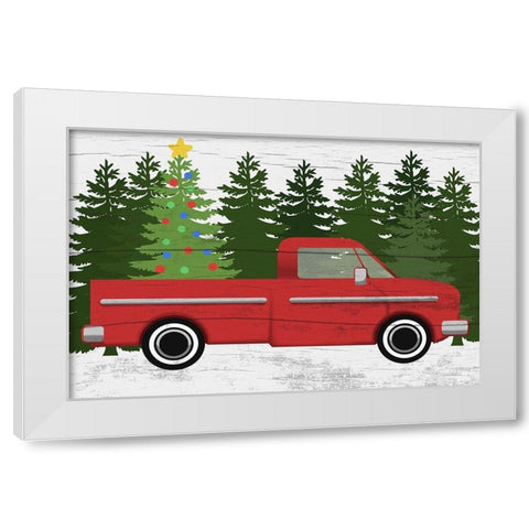 Tree Shopping 1 White Modern Wood Framed Art Print by Prime, Marcus