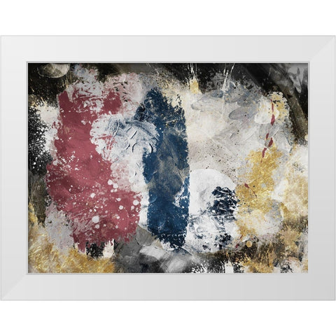 Lunar Realms White Modern Wood Framed Art Print by Prime, Marcus