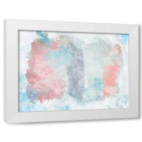 Pastel Realms White Modern Wood Framed Art Print by Prime, Marcus