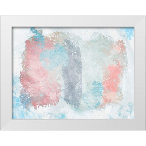 Pastel Realms White Modern Wood Framed Art Print by Prime, Marcus