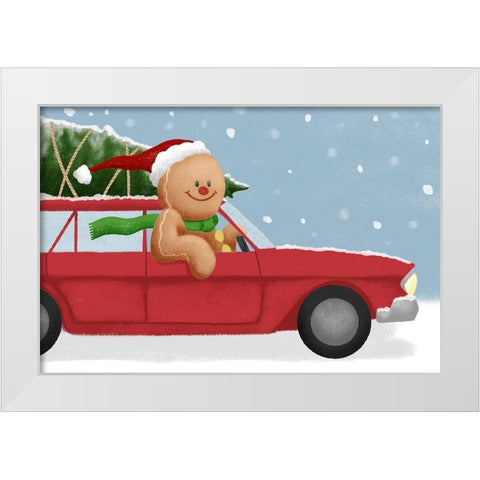 Tree Searching 1 White Modern Wood Framed Art Print by Prime, Marcus