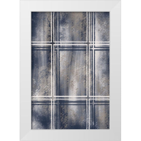 Denim Delight 1 White Modern Wood Framed Art Print by Prime, Marcus