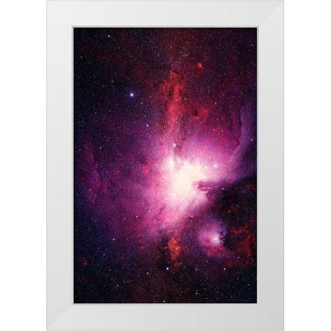 Orion Nebula White Modern Wood Framed Art Print by Prime, Marcus