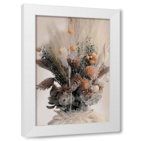 Autumn Bouquet 1 White Modern Wood Framed Art Print by Prime, Marcus