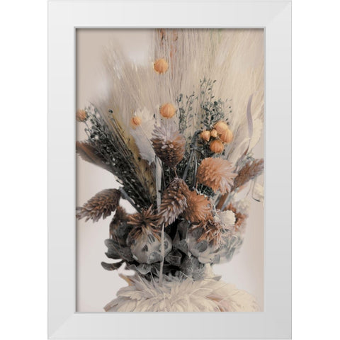 Autumn Bouquet 1 White Modern Wood Framed Art Print by Prime, Marcus
