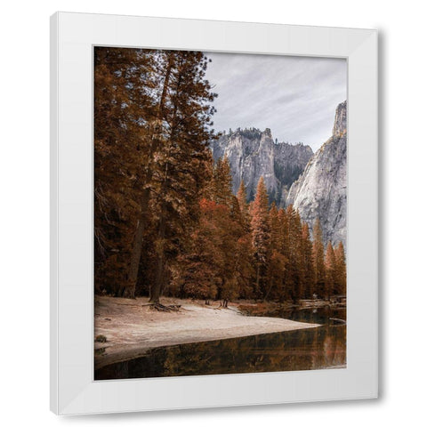 Relaxing Hike 1 White Modern Wood Framed Art Print by Prime, Marcus