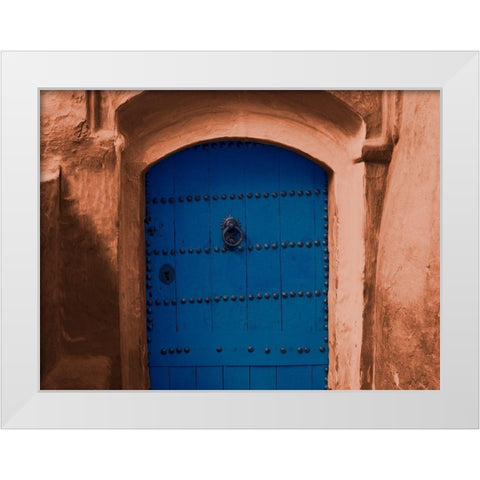 Door Of Opportunity White Modern Wood Framed Art Print by Prime, Marcus