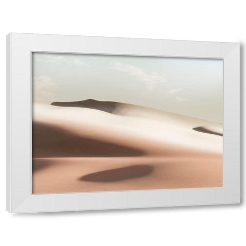 Quiet Eternity White Modern Wood Framed Art Print by Prime, Marcus
