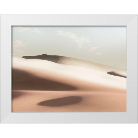 Quiet Eternity White Modern Wood Framed Art Print by Prime, Marcus
