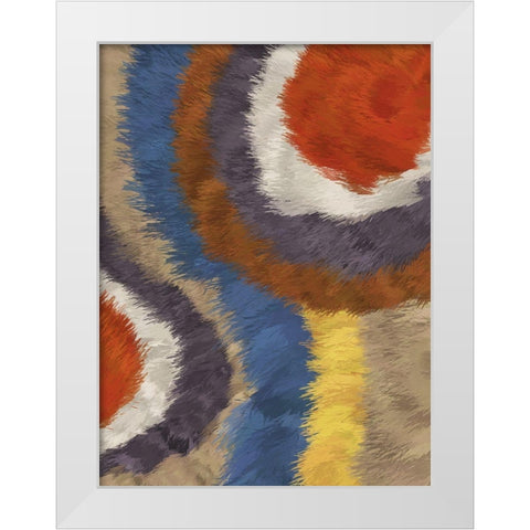 Shaggy Comfort White Modern Wood Framed Art Print by Prime, Marcus